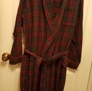 Men's Cotton Flannel Robe